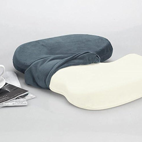 JUWENIN ,Coccyx Orthopedic Comfy Pro Memory Foam Seat Cushion for for Home Office Desk Chairs, Auto Seats, Sports