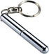 Silver Retractable Mini Pen, Stainless Steel Pocket Tool for Students, Office Staff, and Construction Workers