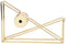 Tape Dispenser Desktop Metal Wire Holder Cutter Stand for Home Office School Stationery Gold