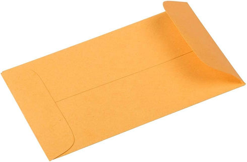 JAM PAPER #3 Coin Envelope - 2 1/2 x 4 1/4 - Brown Kraft Manila - 100/pack