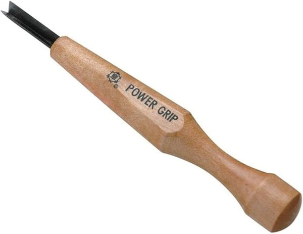 Akira Miki Power Grip Chisel, Triangle, 0.2 inch (4.5 mm) for Precision Work