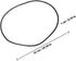 2pcs SEWACC Salon Chair Rubber Base Gasket Non-Slip Styling Chair Ring Gasket Floor Protection Mat for Salon Equipment