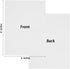 Toperd 50 Pack 4x6 Blank Cards Folded Cardstock Thank You Blank Greeting Cards for Invitations, Wedding, Greeting