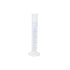 Geesatis 10 Pcs Plastic Measuring Cylinders, 50 ml Lab Test Graduated Measuring Cylinder