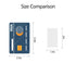 LeMotech 5 Pieces Project Box, Small Junction Case for Electronics, ABS Plastic, White, 1.97 x 1.10 x 0.59 inch