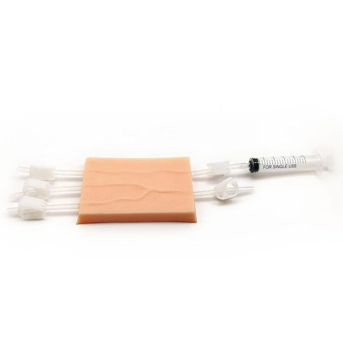 ARCHYSAMOS 4 Venipuncture IV PadInjection PadSilicone IV Practice Pad with Veins Imbedded-Phlebotomy Practice-Blood