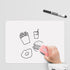 LOUKIN 2 Pcs Mini Magnetic Dry Erase Erasers, Small Whiteboard Erasers for Classroom, Home, Office (Pink)