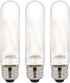 ASOKO T10 LED Frosted Bulbs, Warm White 2700K, 6W Dimmable, 60 Watt Equivalent, E26 Medium Base, 3 Pack