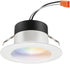 RB4SC M6 4-Inch, Juno RGBW MW RetroBasics Retrofit Smart Downlight, Switchable, RGBW, Matte White