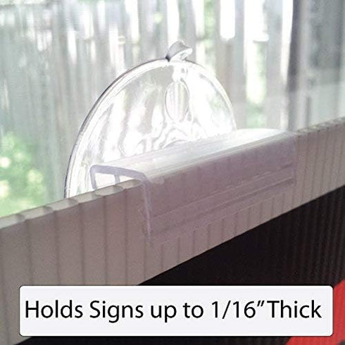 Suction Cup for Signs 1-3/4 inch (45 mm) - 10 Pack Made in USA (Medium)