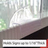 Suction Cup for Signs 1-3/4 inch (45 mm) - 10 Pack Made in USA (Medium)