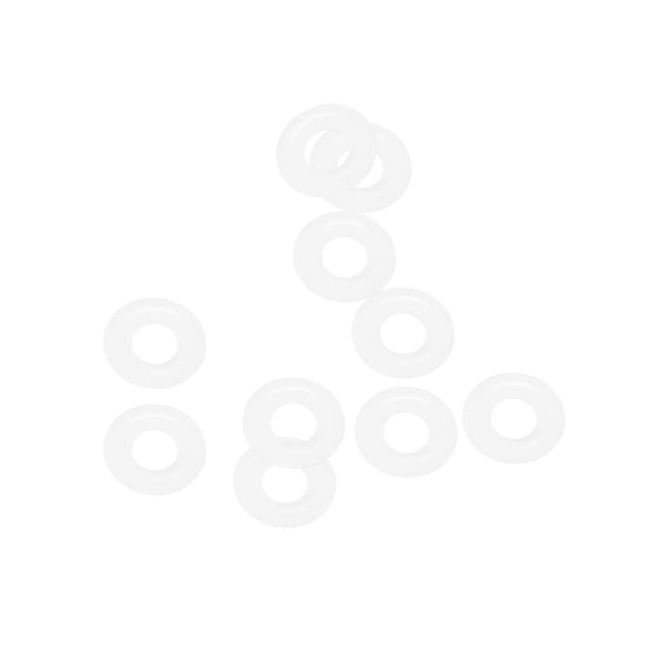 uxcell Silicone O-Rings, 9mm OD 4.2mm ID 2.4mm Width VMQ Seal Gasket for Compressor Valves Pipe Repair (10 Pack)