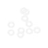 uxcell Silicone O-Rings, 9mm OD 4.2mm ID 2.4mm Width VMQ Seal Gasket for Compressor Valves Pipe Repair (10 Pack)