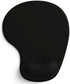Office Mousepad with Gel Wrist Support, Ergonomic Gaming Desktop Pad, Gamepad Design, Non-Slip Rubber Base
