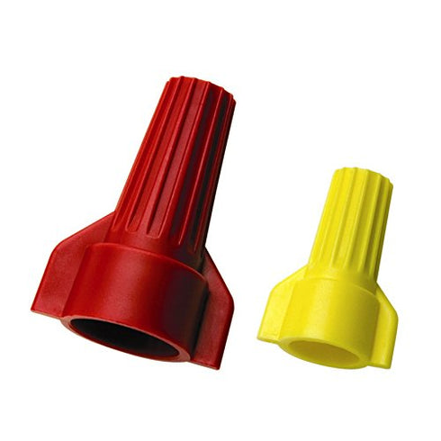 IDEAL Electrical 30-5152J Assorted Red and Yellow Wire Connectors, 150 Pack