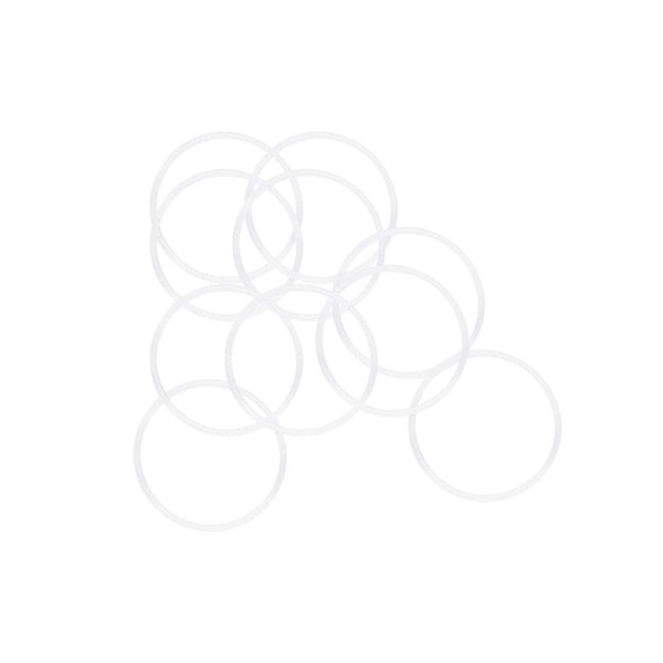 uxcell Silicone O-Rings, 31mm OD, 28mm ID, 1.5mm Width, VMQ Seal Gasket for Compressor Valves Pipe Repair