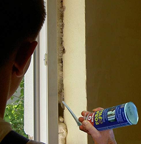 Red Devil 0914 Foam & Fill Window & Door Polyurethane Foam Sealant, 12 oz, Off White, Pack of 1
