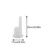 JCBIZ 60PCS Essential Oil Bottle Anti Theft Long Dropper Plugs Plastic Transparent Sealing Perfume Bottle Safety Inner