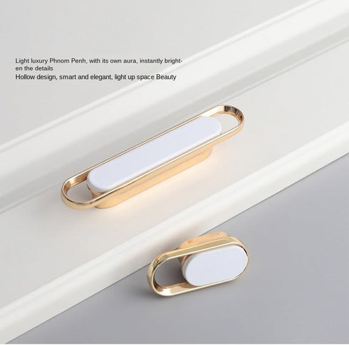SANCHAKOU 6Pcs 16Mmk Zinc Alloy Drawer Pulls Bedside Cabinet Handle Bathroom Cabinet Wine Cabinet Cabinet Door Handle