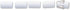 Eraser Refills PDE1 - 5/Tube, Pack of 3