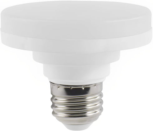 Bulb E26 Bulb, 10W 75W, Dimmable, 1100LM, 4000K, E26 Bulbs (4000K, 2 Pack) LED Puck Light with Screw, Mini Flat Light