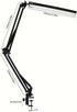 Generic 10 3 LED Desk Lamp, Adjustable Swing Arm Lamp with Clamp, Eye-Caring Reading Desk Light, Brightness Levels
