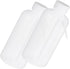 Luxshiny 2pcs Plastic Wide Mouth Wash Bottles Portable Squeeze Design for Smooth