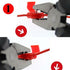AKOAK 50 Pack 12-10 Gauge Yellow Double Run Solderless Wire Connectors, Quick Splice Electrical Wire Splice Connectors
