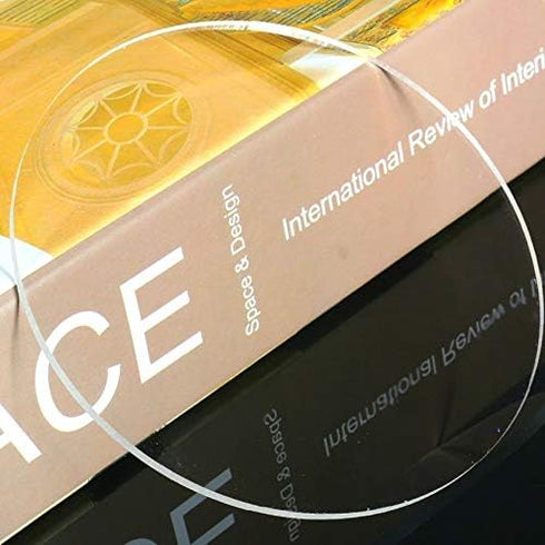 MEYA Clear Acrylic Discs, 25PCS, 1/12" Thickness (Dia 0.5")