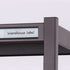 C Channel Magnetic Label Holders, 1x3 Inches with Paper Inserts and Clear Protectors, Pack of 100 Data Card Holders