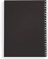 Softcover Bad Words 8.5" x 11" Funny Spiral Notebook/Journal, 120 College Ruled Pages, Durable Gloss Laminated Cover, White Wire-o Spiral. Made in the USA