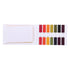 80 Strips Yellow Professional 1-14 pH Litmus Paper Tester Papers for Water, Cosmetics, Soil Acidity Lab Consumables