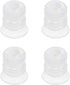 uxcell Bellows Suction Cup, 15mm Diameter 16mm Length M5 Joint Silicone Vacuum Industrial Pneumatic Cup 4pcs