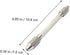 DOITOOL 6 Pcs Mini Vise Drill Model Tools, Hand Auger Miniatures, Double Ended Pin Vise Set