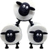 Sheep Toilet Paper Holder Set of 3 Black Sheep Self Standing Bathroom