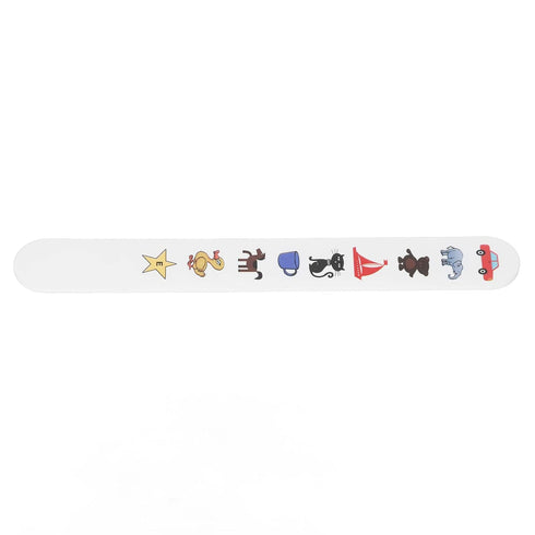 Check Vision Tester Stick, ANGGREK Kids Fixation Stick with Colorful Animal Patterns, Waterproof Coating Eye Test