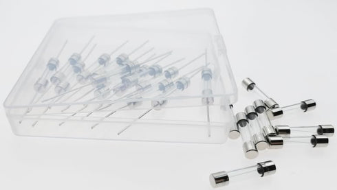 8A T8A 250V Slow-Blow Glass Lead Fuse, 20Pcs 6 * 30MM, 8AL Fuses, 8A250V Fuse, 8A 250V Fuse