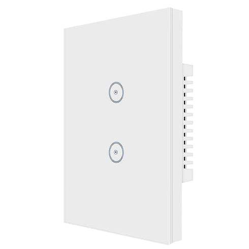Jinvoo WiFi Wall Light Touch Panel Switch, 2 Way, Remote Control by