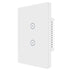 Jinvoo WiFi Wall Light Touch Panel Switch, 2 Way, Remote Control by