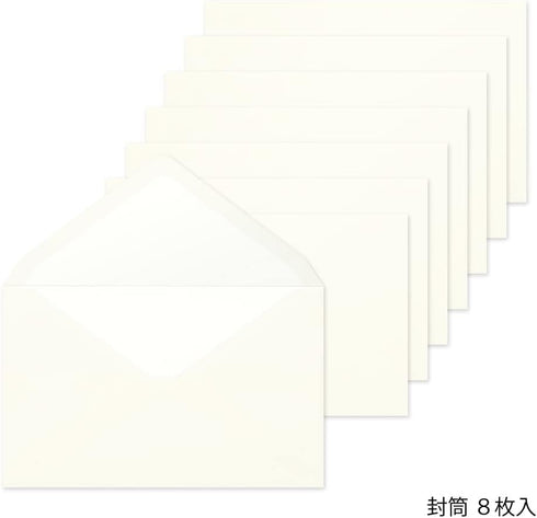 DESIGNPHIL 20584006 Midori Envelopes, MD Envelopes, Horizontal A