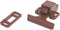 RV Designer H227 Positive Catch, 1 Per Pack, Cabinet Hardware, Brown