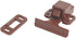 RV Designer H227 Positive Catch, 1 Per Pack, Cabinet Hardware, Brown