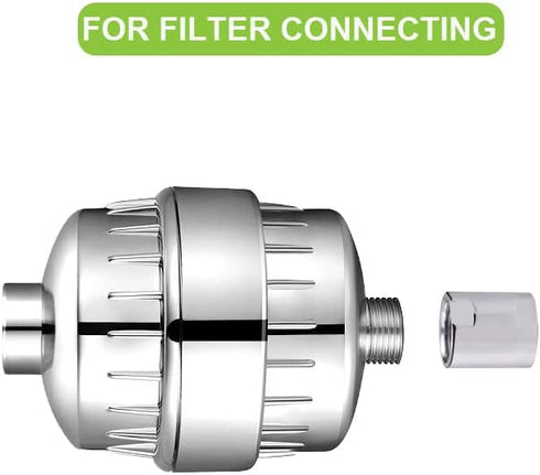 Brass Pipe Fitting 1/2" G Female Threaded Converter Adapter, Chrome Shower Coupling for Home Plumbing (1 PACK)