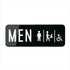 XZPWEL Sign For Door, Acrylic Plastic Set Men Restroom Sign With Mens Changing
