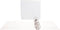 Universal 20748 White Slant-Ring Economy View Binder, 3-Inch Capacity