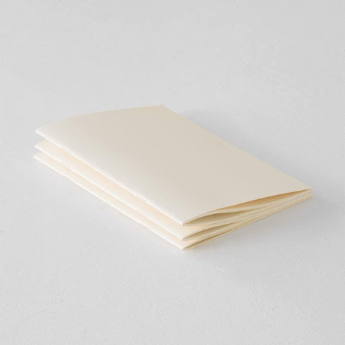 Midori 15305006 A5 Light Notebook, Square Ruled, Set of 3