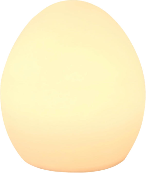 Baby Night Light: 16 Colors Changing Silicone Egg Light for Nursery, Rechargeable