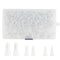 250pcs Closed End Crimp Connector Kit, Aluminium Core and Nylon Wire Connectors for 22-10 Gauge