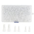 250pcs Closed End Crimp Connector Kit, Aluminium Core and Nylon Wire Connectors for 22-10 Gauge