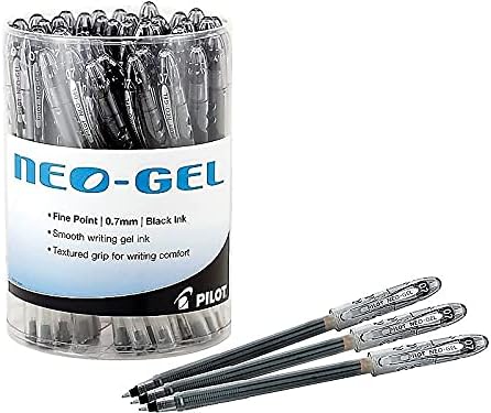 Pilot Neo-Gel Gel Pens - Fine Point Black Ink